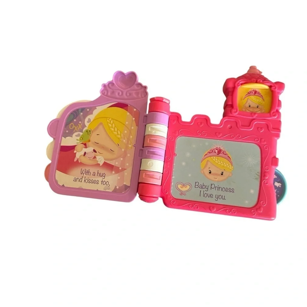 Fisher-Price Night Night Princess Book - Pink and Red